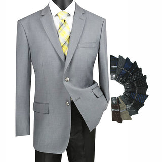 Luxurious Men's Regular-Fit Dress Blazer Triple Blessings