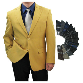 Men's Regular-Fit Blazer Triple Blessings