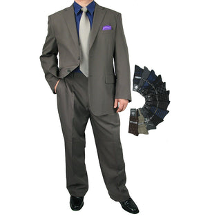 Stylish Men's Regular-Fit Suit Triple Blessings