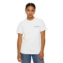 Manhattan Black Empire State Building New York Unisex Double Sided T-shirt - White