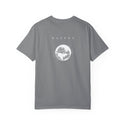 Queens White Unisphere New York Unisex Double Sided T-shirt - Grey