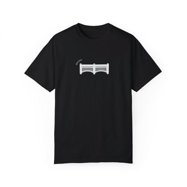 Bronx Black T-Shirt Yankee Stadium Bleacher Facade T-Shirt New York Unisex Garment-Dyed T-shirt Comfort Colors T-Shirt