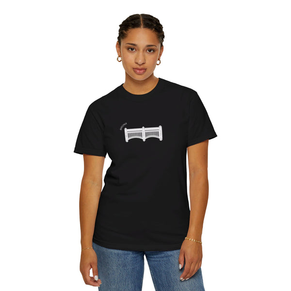 Bronx Black T-Shirt Yankee Stadium Bleacher Facade T-Shirt New York Unisex Garment-Dyed T-shirt Comfort Colors T-Shirt