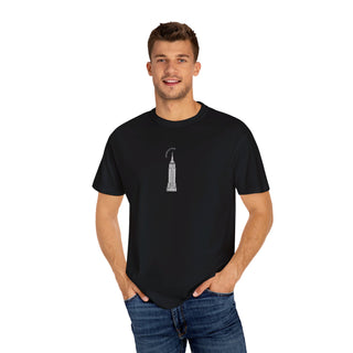 Manhattan Black T-Shirt Empire State Building T-Shirt Unisex T-shirt Rainbow Arc Text T-Shirt New York City T-Shirt Comfort Colors T-Shirt