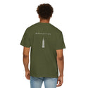 Manhattan White Empire State Building New York Unisex Double Sided T-shirt - Hemp