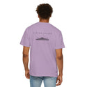 Staten Island Black Ferry New York Unisex Double Sided T-shirt - Orchid