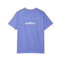 Staten Island White Ferry New York Unisex Double Sided T-shirt - Flo Blue