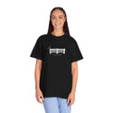 Bronx New York Black T-Shirt Yankee Stadium Facade T-Shirt Unisex Garment-Dyed T-shirt Comfort Colors T-Shirt