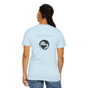 Queens Black Unisphere New York Unisex Double Sided T-shirt - Chambray