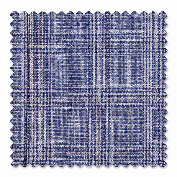Men Regular-Fit Windowpane Blazer Jacket | Stretch Comfort | Washable FREE Socks