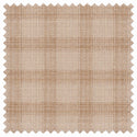 Men Regular-Fit Windowpane Blazer Jacket | Stretch Comfort | Washable FREE Socks - TAN