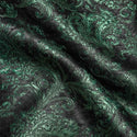 Men’s Paisley Embossed Blazer Modern Fit Tuxedo Jacket + Bow Tie & Free Socks-EMERALD