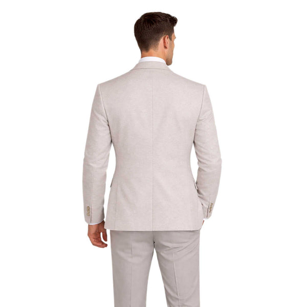 Men Modern-Fit Textured Sport Coat Blazer | Super Stretch | Washable, FREE Socks