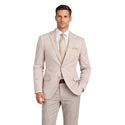 Men Modern-Fit Textured Sport Coat Blazer | Super Stretch | Washable, FREE Socks