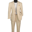 Men’s Modern Fit Linen-Cotton Suit | Breathable Stretch Comfort | FREE SOCKS