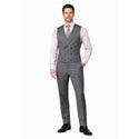 Men's Modern Fit 3-PC Suit, 2-Button, Stretch Fabric, Adjust Waist