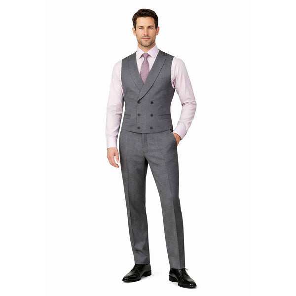 Men's Modern Fit 3-PC Suit, 2-Button, Stretch Fabric, Adjust Waist