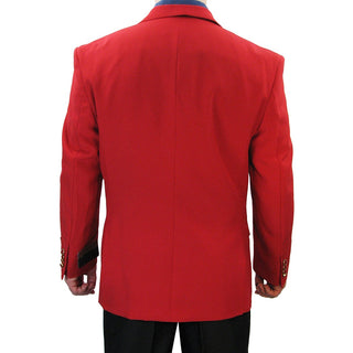 Men's Regular-Fit Blazer Red Triple Blessings