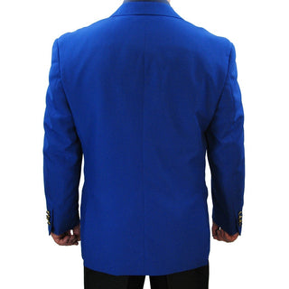 Men's Regular-Fit Blazer Royal Blue Triple Blessings