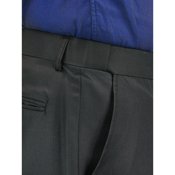 SALE! Sharp Mens 2pc. 2-B Comfortable Stretch Waist Suit - NAVY Triple Blessings