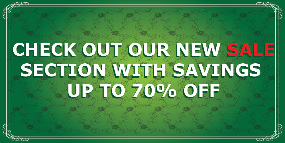 Sale banner and carousel