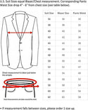 Suit Size Chart