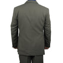 Stylish Men's Regular-Fit Suit Medium Grey Triple Blessings